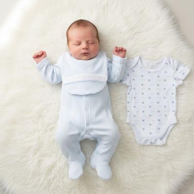 RBE07780 Ribbed velour nursery Layette Set (Nb-6 months)