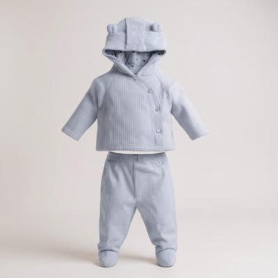 Rock a bye boutique E07783 * RBE07783S Ribbed velour nursery Set (0-9 months)