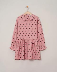 Miss E07969A 9-12m = 5056623226452, 12-18m = 5056623223727, 18-24m = 5056623223734 MIE07969A Polka Dot Dress and Jacket Set (9-24m)