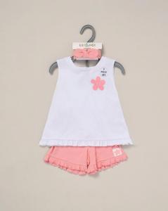 Lily & Jack F09156 NB 5056756554378 LJF09156-B Wrap Back Shorts Set (9-24 months)