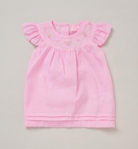 Rock a bye boutique F09184 NB 5056756552794 RBF09184AP Gingham Dress Set (0-9 months)