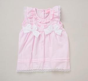 Rock a bye boutique F09237 NB 5056576553036 RBF09237-AP Lace and Bows Dress Set (0-9 months)