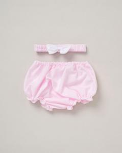 Rock a bye boutique F09237 NB 5056576553036 RBF09237-AP Lace and Bows Dress Set (0-9 months)