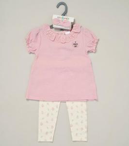 Lily & Jack F09832 NB 5056756554514 LJF09832-A Muslin Floral Leggings Set (0-9 months)
