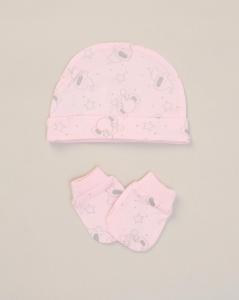 Rock a bye boutique F09905NB * RBF09905P Sparkle "Hello" 5 Piece Layette Set (Nb-6 months)