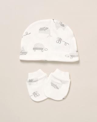 Rock a bye boutique F10099NB * RBF10099-W  Elephant 5 Piece Layette Set (Nb-6 months)