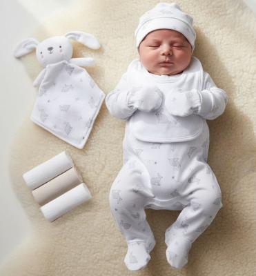 RBF10115-Wp  8 Piece "Bunny" Layette Set  (NB only)