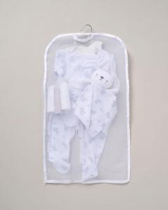 Rock a bye boutique F10110 * RBF10115W 8 Piece "Bunny" Layette Set (NB-6 months)