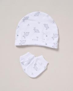 Rock a bye boutique F10110 * RBF10115W 8 Piece "Bunny" Layette Set (NB-6 months)