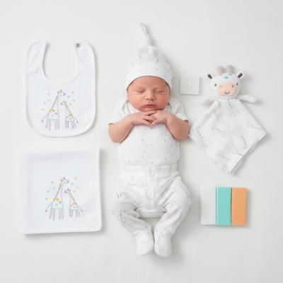 RBF10339-W  10 Piece Layette "Giraffe"  (NEWBORN)