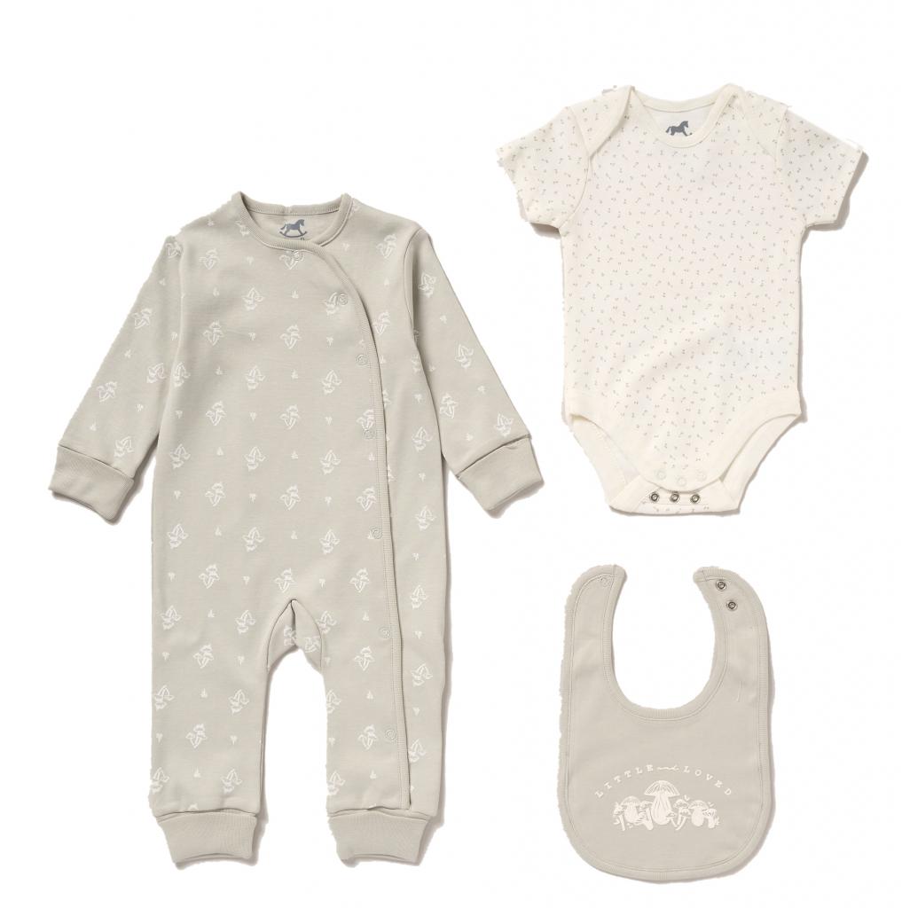 Rock a bye boutique F10349 * RBF10349 Woodland 3 piece layette set ( New born - 6 months)