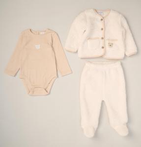 RBG10800 Sherpa Teddy Jacket Set (6-9 months)