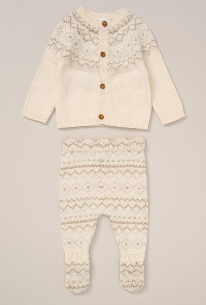 Rock a bye boutique E07704 * RBG10861 Patterned True Knit Cotton Set (0-12 months)