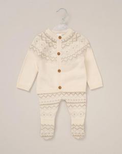 Rock a bye boutique E07704 * RBG10861 Patterned True Knit Cotton Set (0-12 months)