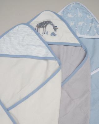 Rock a bye boutique G12380 * RBG12380 Hooded Towel and Wash Cloth Set "Giraffes"