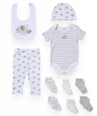 RBH14380  "Oh Baby" Elephant  10 piece  Set  (NB-6 months)