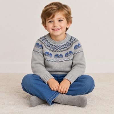 RBJ16361G True Knit Car Jumper & Trousers ( 2-4 years)
