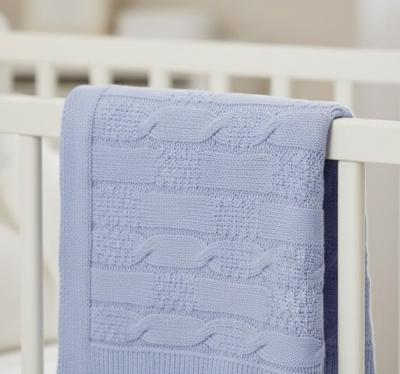 SB110-423-S  Sky Cable Knit Shawl 