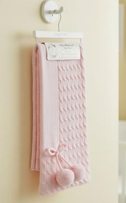 SB110-429P Pink "Pom Pom" Shawl
