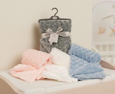 SB112-1053A  Rosebud Wrap with Sherpa  (Choose Colour)
