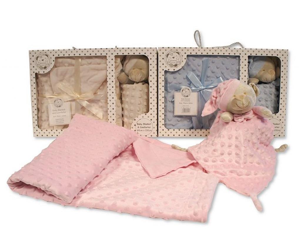 Snuggle Baby BW-112-2012T 5035320220123 SB112-2012T Taupe Boxed "Bear" Wrap and Comforter Set