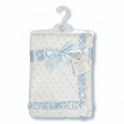 SB112-2013S  Sky  Layered Dimple and Satin Wrap 