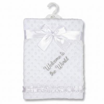 SB112-2015  "Welcome to the world" Layered Dimple Wrap 