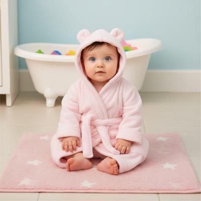 SB2020-2345P-06 Pink Dressing Gown Robe (0-6 months)