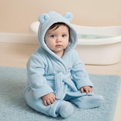 SB2020-2345S-06 Sky Dressing Gown Robe (0-6 months)