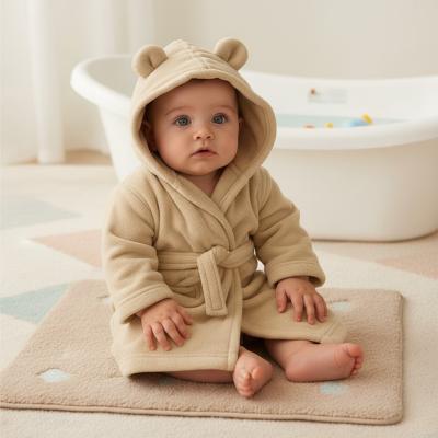 SB2020-2345T-36 Taupe Dressing Gown Robe (3-6 months)