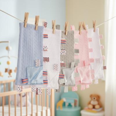 SB25-1173 Knitted Taggie Comforter (Choose Colour)