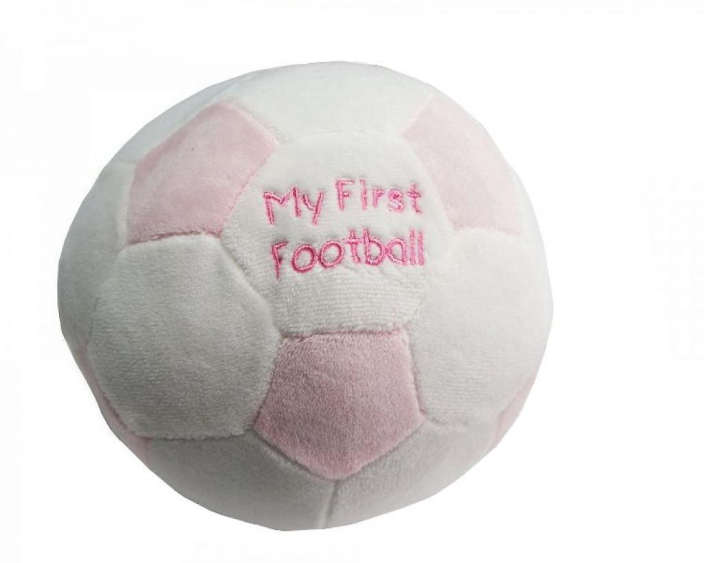 Nursery Time GP-25-1192P 5035320425931 NT25-1192P Pink "My First Football" and Rattle