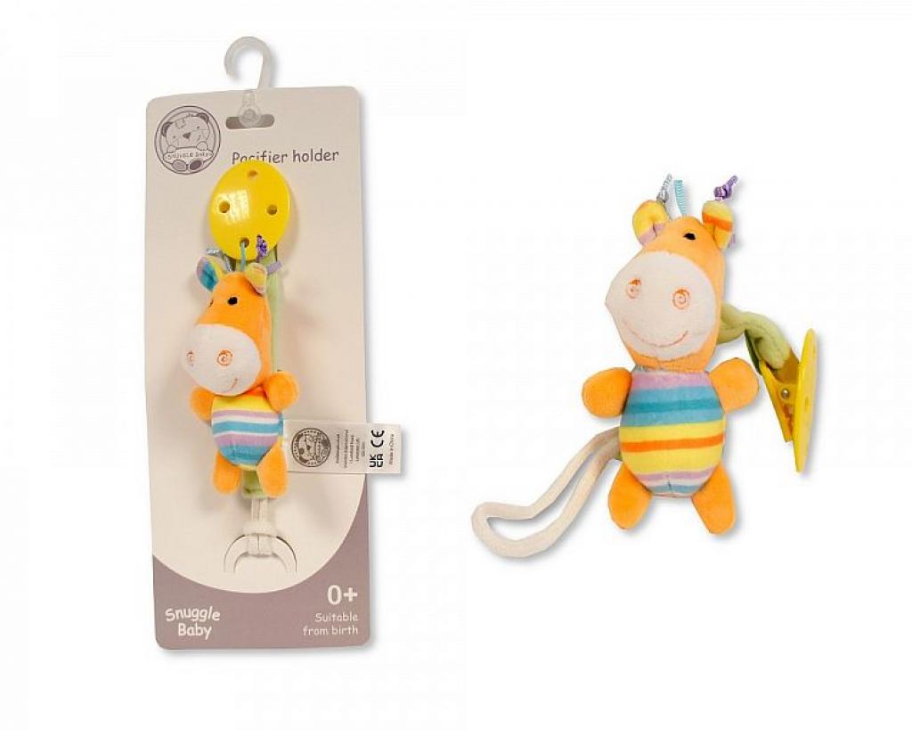 Snuggle Baby GP-25-1196 5035320511962 SB25-1196 "Giraffe" Dummy Clip