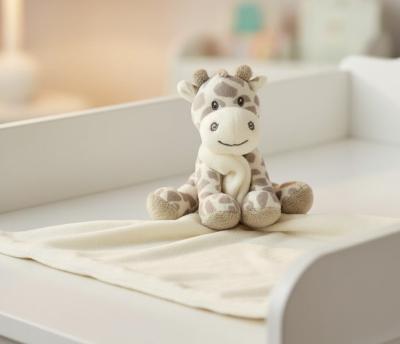 SK10165G Grey Bing Bing Giraffe Blankie Rattle (3 Pack)