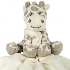 Suki 10165 5053154101654 SK10165 Grey Bing Bing Giraffe Blankie Rattle (3 Pack)