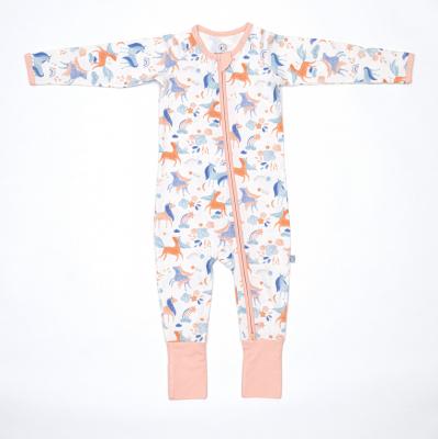 SSRM_UNI  Unicorn romper   (3-24 months)