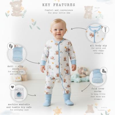 SSSS1-TED Teddy 1.0 Tog Sleep Suit (3-36 months Choose)