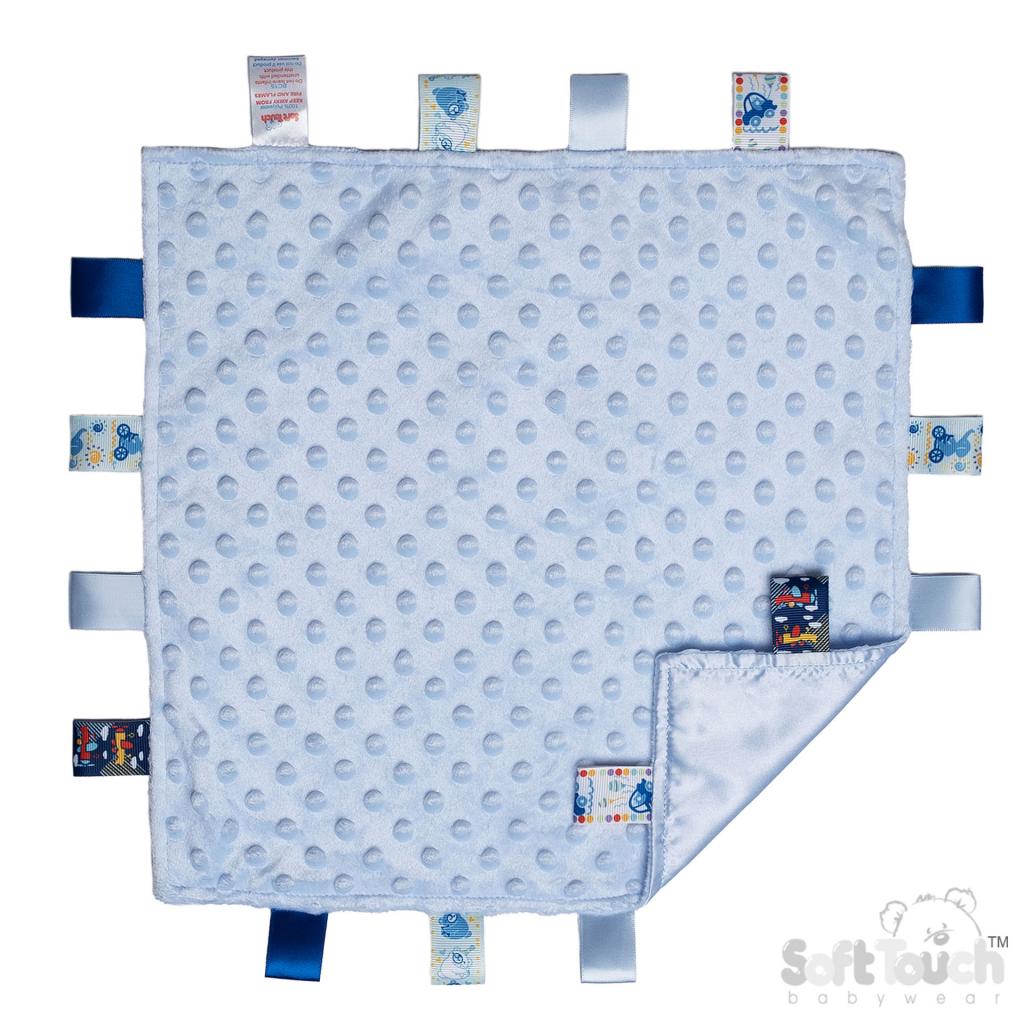 Soft Touch 4BC15-B 5023797315732 STBC15-B Blue Taggie Comforter