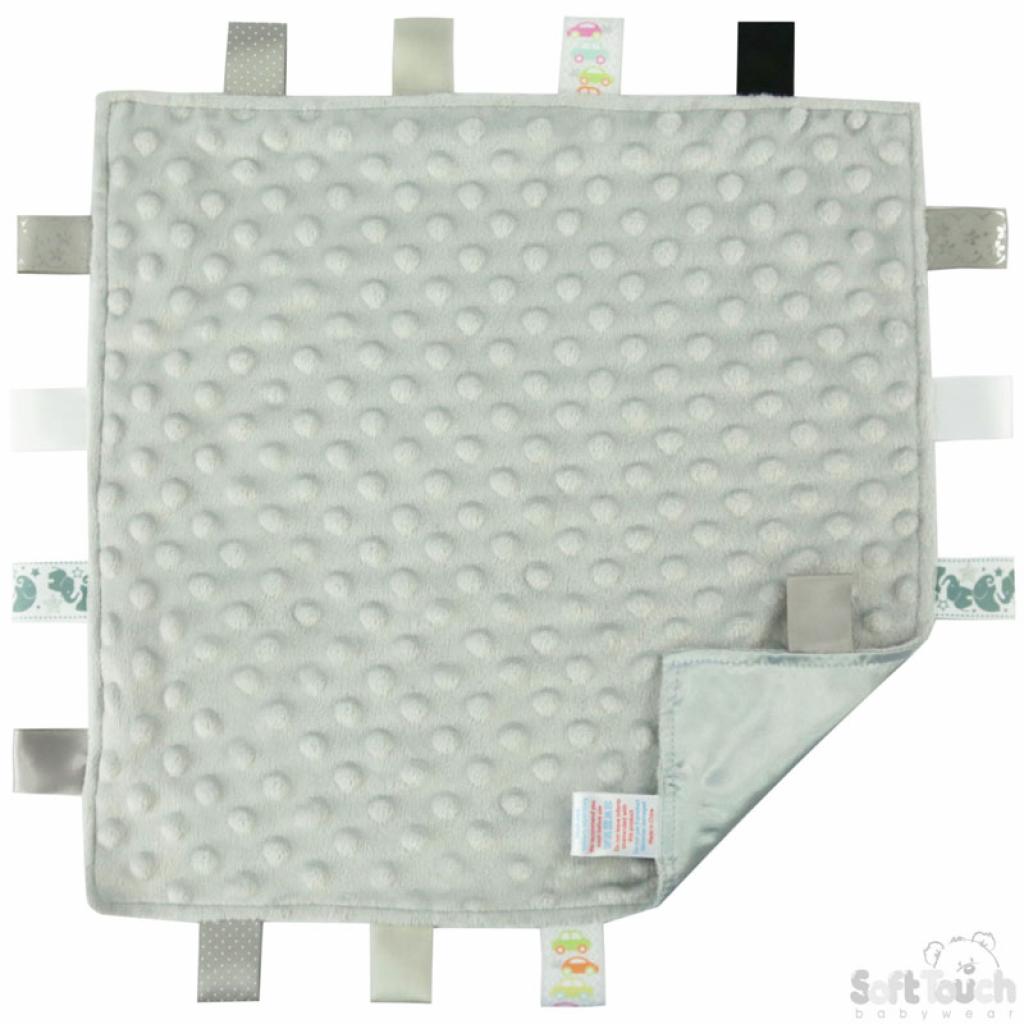 Soft Touch 4BC15-G 5023797315749 STBC15-G Grey Taggie Comforter