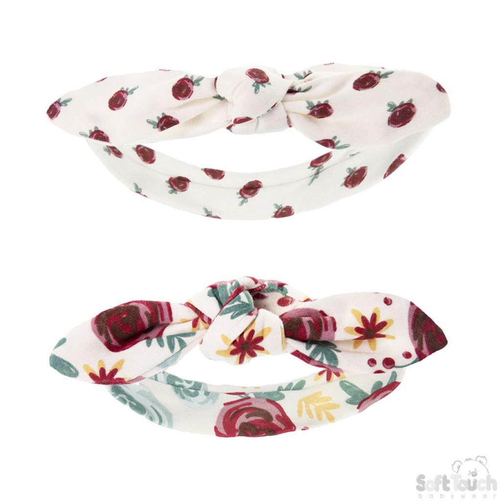 Soft Touch  5023797308765 STCC104-HB Twin pack Assorted Headbands