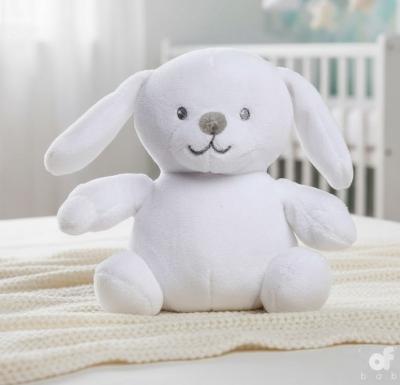 STEBU62-W White Eco Bunny Toy 15cm