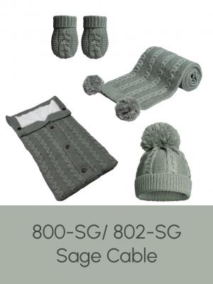 Soft Touch Zero 4EH802-BI 5023797315299 STEH802-SG "Zero" Cable Hat (12-24 months)