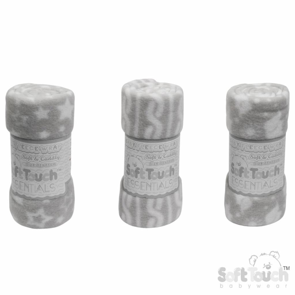 Soft Touch  5023797312779 STFBP10-G Essential Grey wraps
