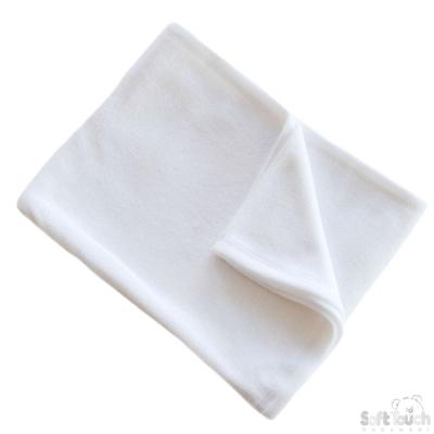 STFBP12--W White Fleece Wrap