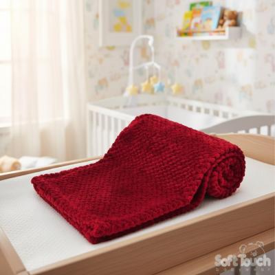 STFBP152-BP-BU Burgundy Bulk Packed Waffle Wrap