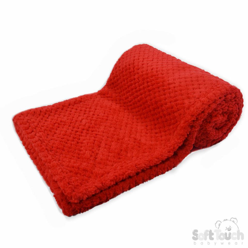 Soft Touch 4FBP152-BP-R 85023797306859 STFBP152-BP-R Red Bulk packed Waffle Wrap