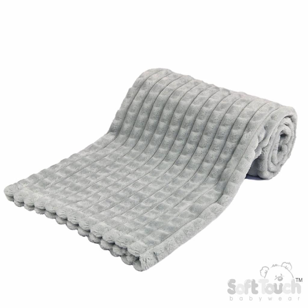 Soft Touch 4FBP165-G 5023797312731 STFBP165-G Grey Wafer Waffle Wrap