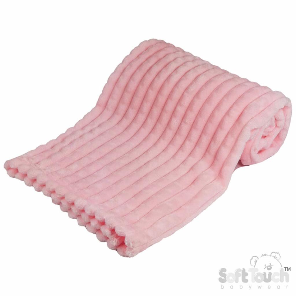 Soft Touch 4FBP165-P 5023797312731 STFBP165-P Pink  Wafer Waffle Wrap