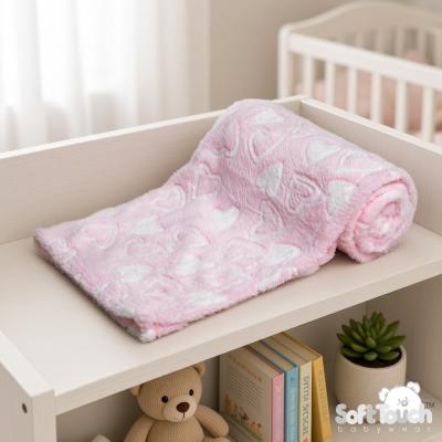 STFBP240-P Pink Heart Coral Wrap