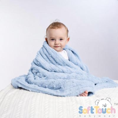 STFBP244-B Blue Sherpa Bubble Wrap